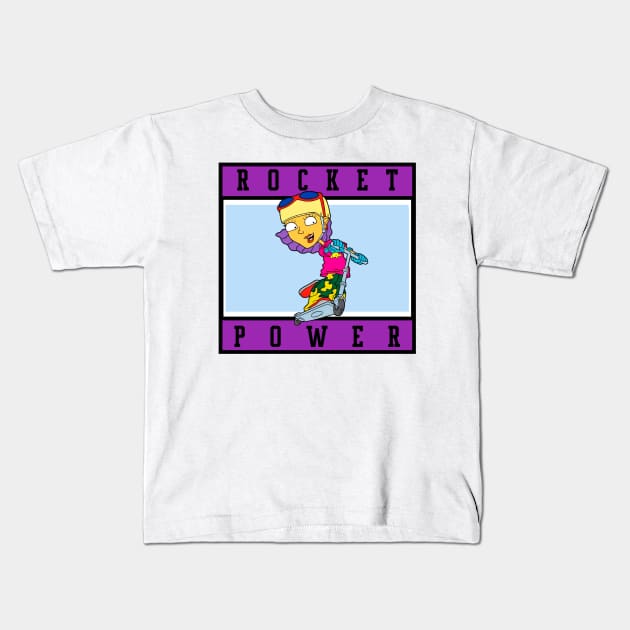 rocket power Kids T-Shirt by youne street